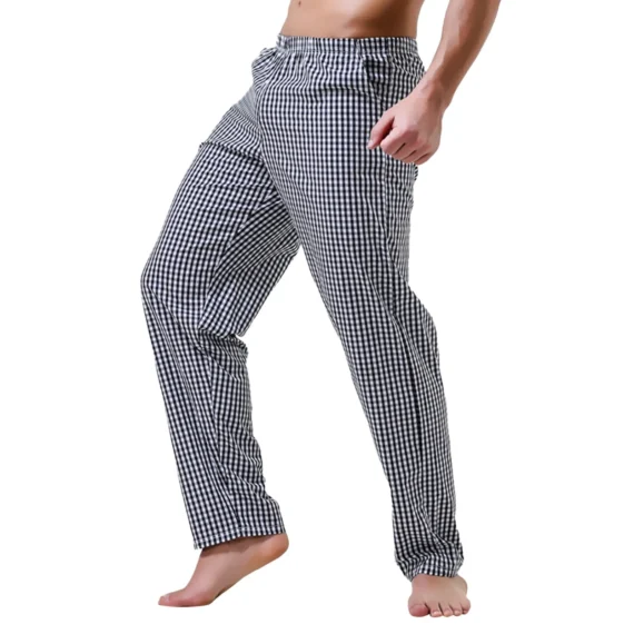 Striped Cotton Mens Lounge Pajama Pants 4 | PricZone