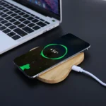 Slim Qi Wood Charger Pad iPhoneSamsung 2 | PricZone