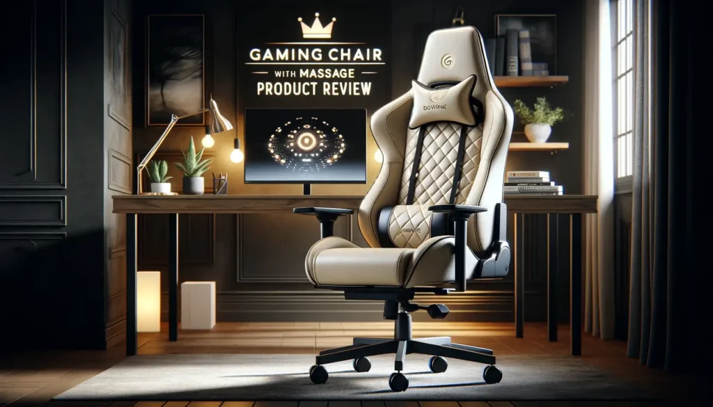 Dowinx Gaming Chair with Massage and Vintage Style Product Review