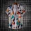 Contrast Print Mens Casual Beach Shirt