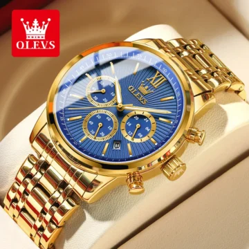 OLEVS Classic Quartz Watch Waterproof & Luminous