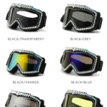 Luxury Steampunk Ski Goggles for Men Women 6 | PricZone