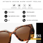 Luxury Oversized Square Sunglasses for Women UV400 3 | PricZone