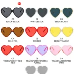 Heart Shaped UV400 Sunglasses 4 | PricZone