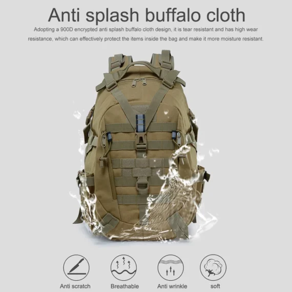 900D Camo Hiking Backpack Waterproof Durable 2 | PricZone