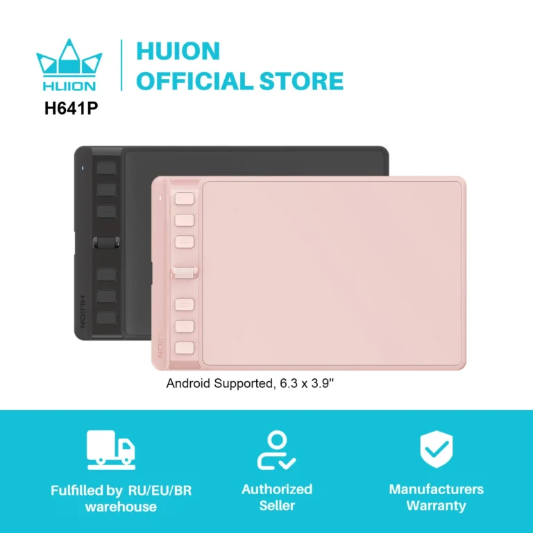 Huion Inspiroy H641P 6.3″ Drawing Tablet with Express Keys product image