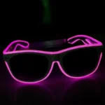 LED Party Sunglasses Glow Eyewear for Men Women 4 | PricZone