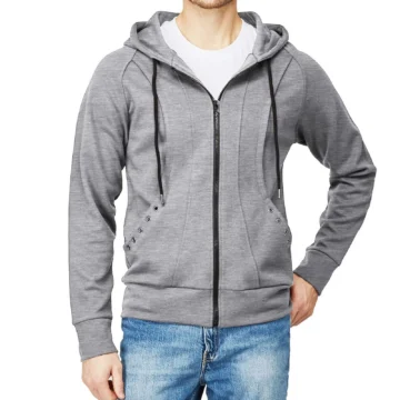 Solid Zip Hoodie Casual Sporty Streetwear S3XL 2 | PricZone Solid Zip Hoodie Casual Sporty Streetwear S 3XL 2 | PricZone