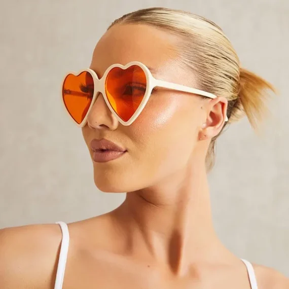 Heart Shaped UV400 Sunglasses 2 | PricZone