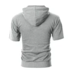 Zip Up Hoodie Short Sleeve Pocket Style 5 | PricZone