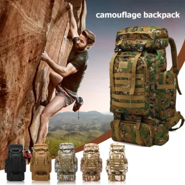 80L Tactical Backpack Military Trek Assault Gear | PricZone