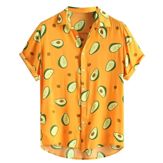 Avocado Hawaii Shirt Casual Tropical 6 | PricZone