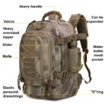 35L Camo Tactical Backpack Waterproof for Outdoor Adventures 4 | PricZone