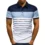 Summer Striped Polo Casual & Sporty Tee