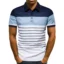 Summer Striped Polo Casual & Sporty Tee