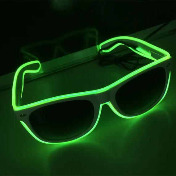 LED Party Sunglasses Glow Eyewear for Men Women 2 | PricZone