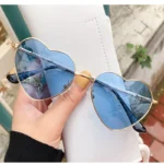 Heart Shaped Colorful Sunglasses for Women UV400 2 | PricZone