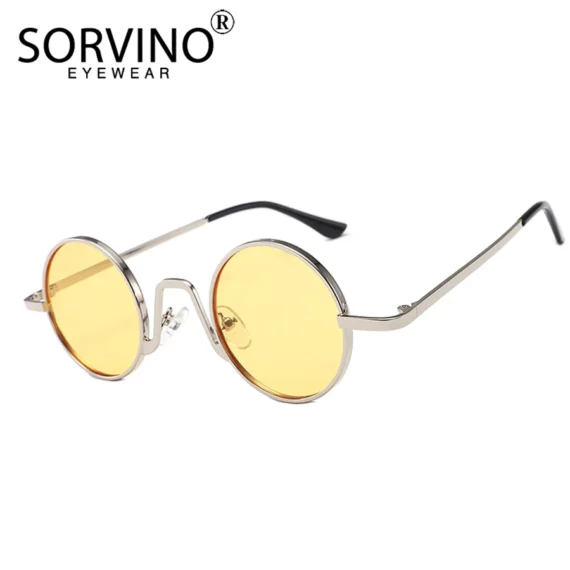 SORVINO Steampunk Circle Sunglasses SP152 4 | PricZone