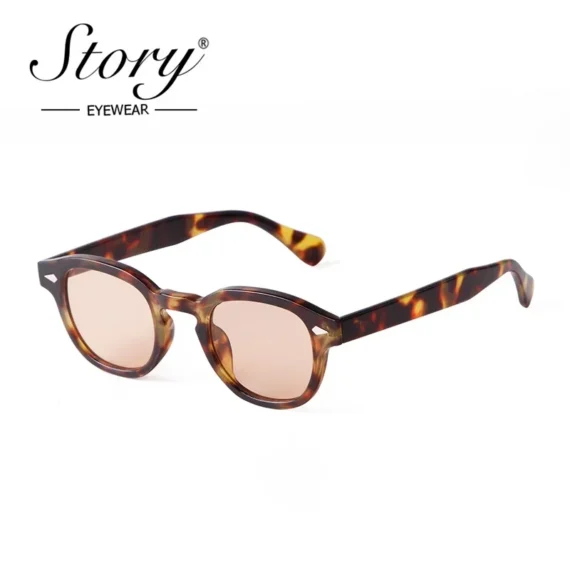 Retro Rivet Tortoise Sunglasses 4 | PricZone