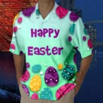 Easter Egg Print Mens Casual Shirt 4 | PricZone