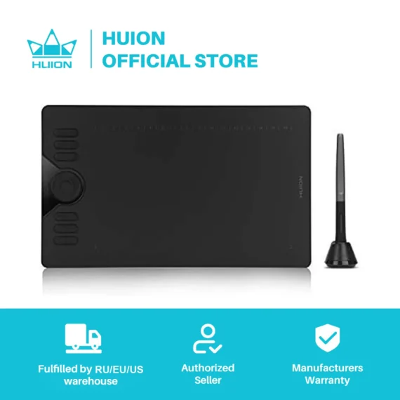 HUION HS610 Versatile Graphic Tablet | PricZone