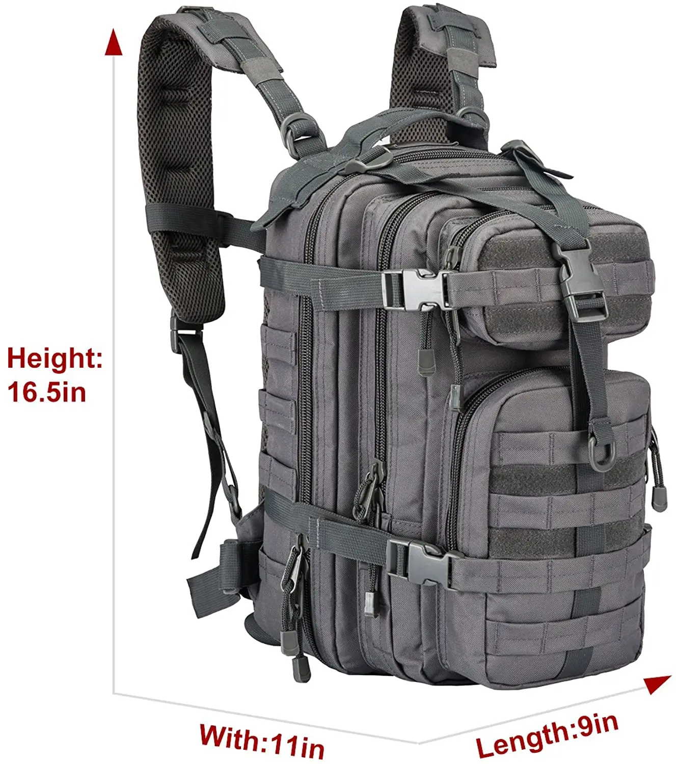 30L Tactical Fishing & Hunting Backpack - Molle Military Gear