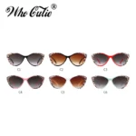 Retro Cat Eye Sunglasses Leopard Print 6 | PricZone