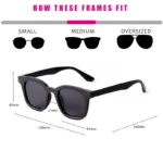 Trendy Vintage Square Sunglasses for Women UV400 5 | PricZone