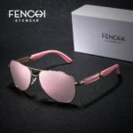 Polarized Pink Pilot Sunglasses 2021 for Men Women | PricZone