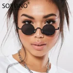 SORVINO Steampunk Circle Sunglasses SP152 | PricZone