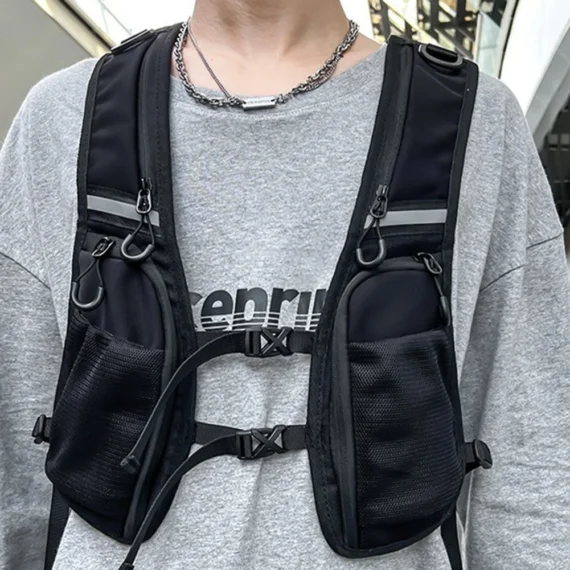 Reflective Tactical Vest with Phone Pocket 5 | PricZone