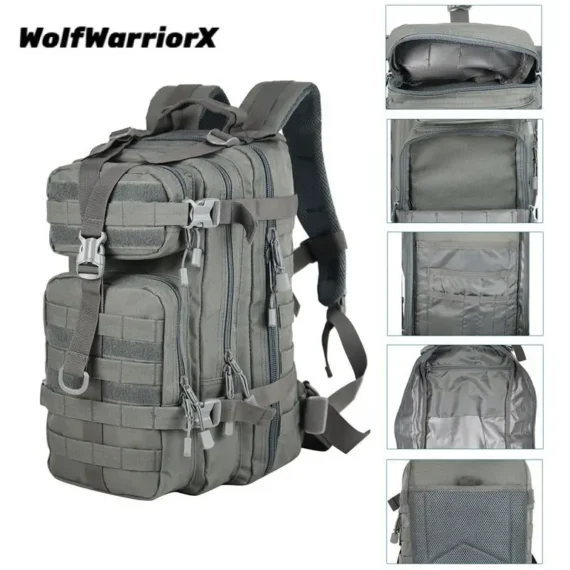 30L Tactical Fishing Hunting Backpack Molle Military Gear 5 | PricZone