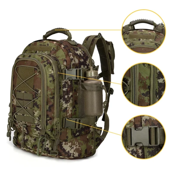 35L Camo Tactical Backpack Waterproof for Outdoor Adventures 3 | PricZone