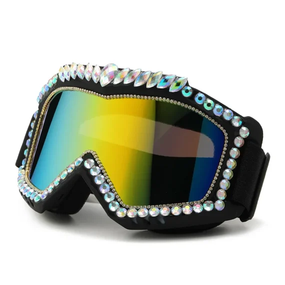 Luxury Steampunk Ski Goggles for Men Women 4 | PricZone