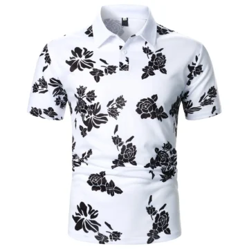 Summer Fashion Mens Casual Polo Tee