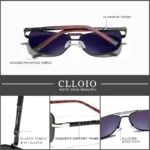 Polarized Pilot Sunglasses UV400 Unisex Driving Shades 4 | PricZone