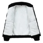 Teddy Fleece Patchwork Winter Zip Jacket 5 | PricZone