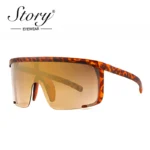 Oversized Shield Sunglasses Designer Fashion Eyewear 5 | PricZone