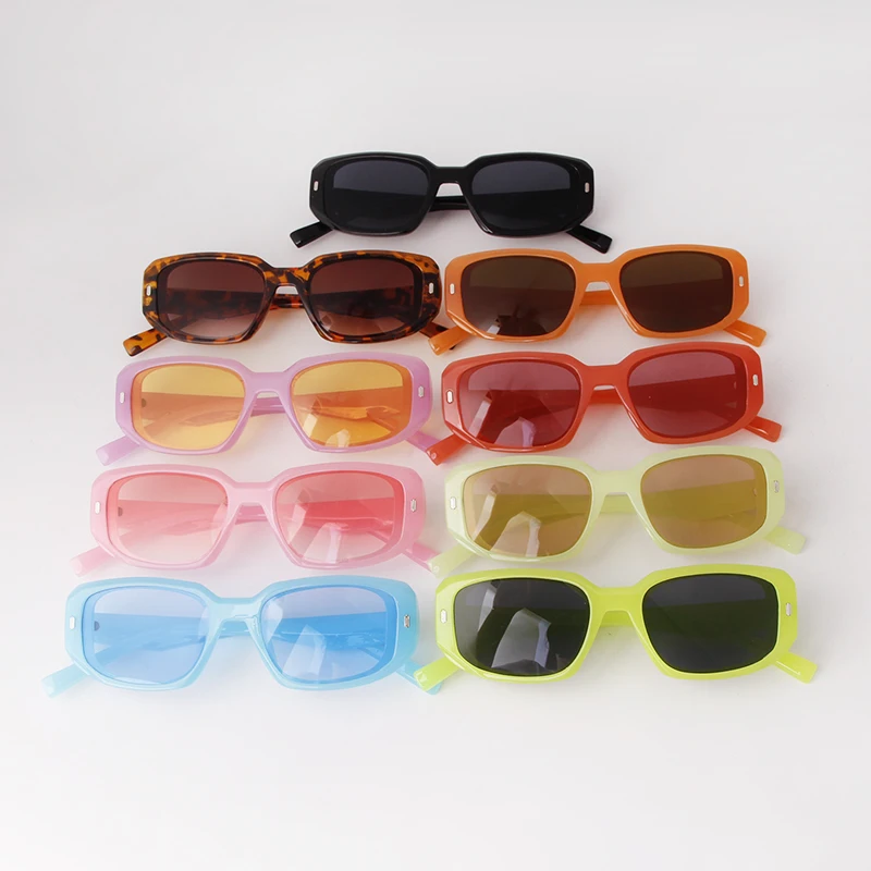 Pink Rectangle Sunglasses for Men & Women