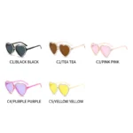 Heart Shaped UV400 Sunglasses 6 | PricZone