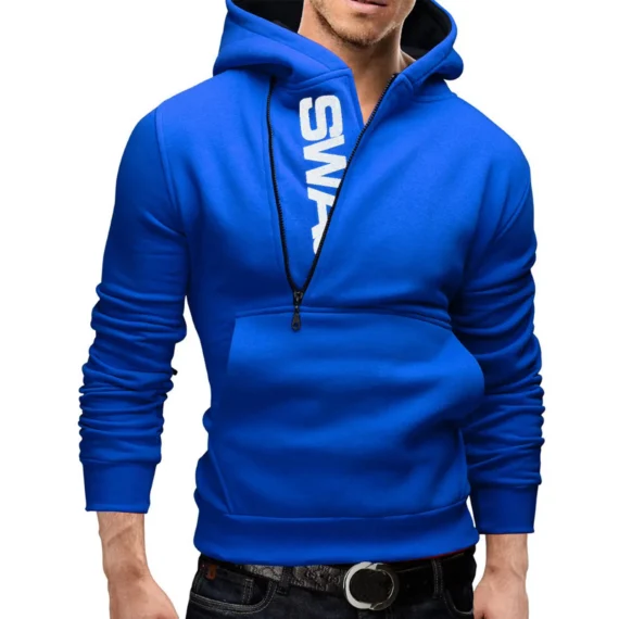 Y2K Contrast Zip Hoodie Casual Streetwear 5 | PricZone