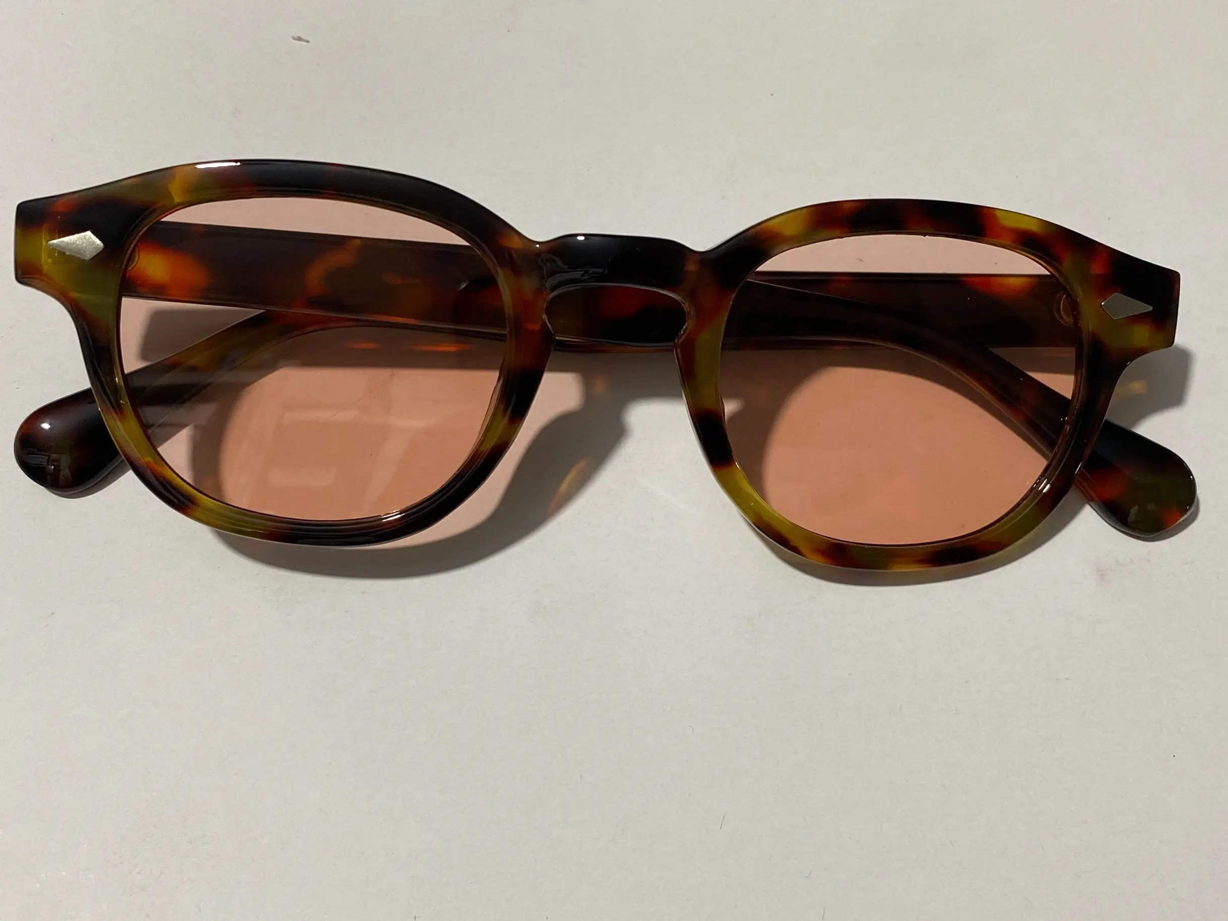 Retro Rivet Tortoise Sunglasses