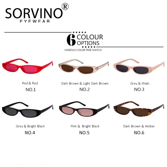 Retro Cateye Sunglasses SN224 6 | PricZone