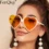 Heart-Shaped UV400 Sunglasses