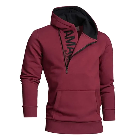 Zip Up Sweatshirt Casual Streetwear with Pockets 2 | PricZone