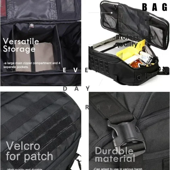 Versatile Tactical Duffel Backpack 40L 80L Waterproof 4 | PricZone