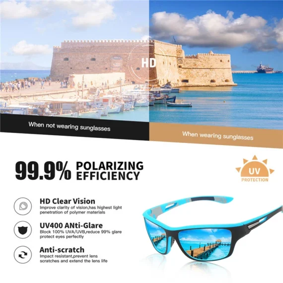 UV400 Polarized Sunglasses for Outdoor Sports 4 | PricZone