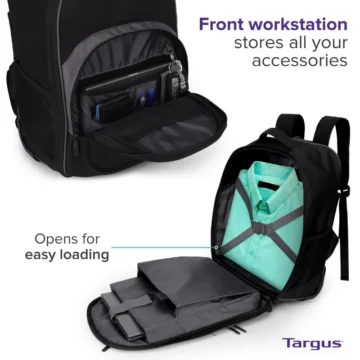 17 Inch Laptop Tactical Backpack   Sleek Black 2 | PricZone