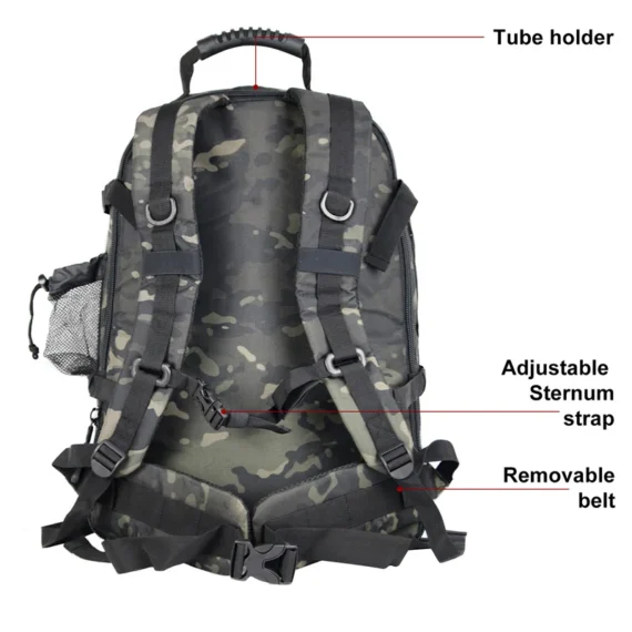 Tactical 40L 65L Hiking Camping Backpack 6 | PricZone