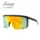 Oversized Shield Sunglasses Designer Fashion Eyewear